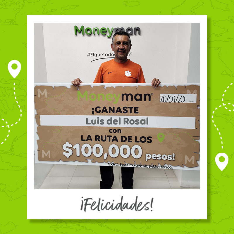 Ganador premio La Ruta de los 100 mil pesos