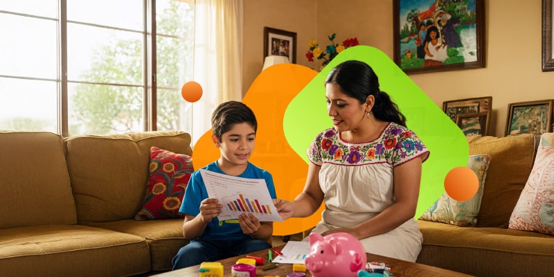 la educación financiera de los niños